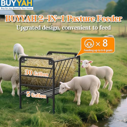Livestock Hay Feeder 35 Gallon - size: 35 Gallon