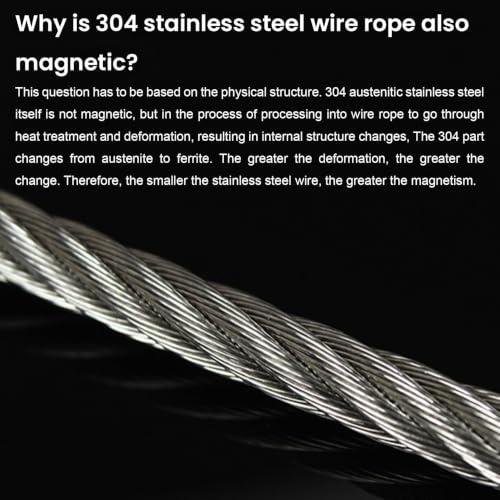 1/16 Wire Rope, 1500FT 304 Stainless Steel Cable with 400Pcs Crimp Sleeves, Aircraft Grade, 7x7 Strand, 368lbs Breaking Strength, for Garden Trellis, Clothesline, Railing,Trellis - size: 1500 ft