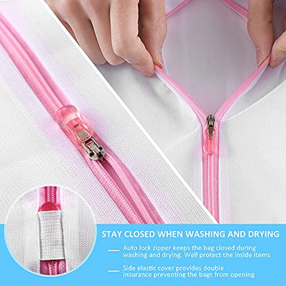 GOGOODA Mesh Laundry Bags for Delicates Durable Protective Wash Bags - size: 1XXL,2L,2M