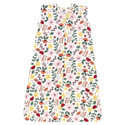 Hudson Baby Unisex BabyCotton Sleeveless Wearable Sleeping Bag, Sack, Blanket - color: Fall Botanical, size: 0-6 Months