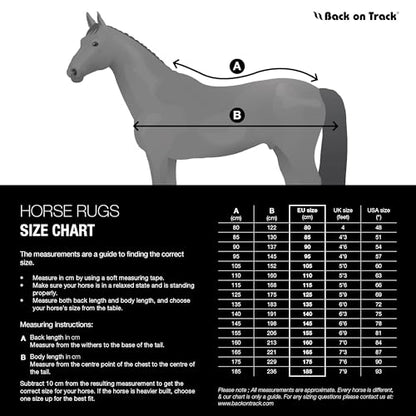 Back on Track Royal Mesh Sheet Deluxe Horse Blanket - color: Navy, size: 75" (140cm)