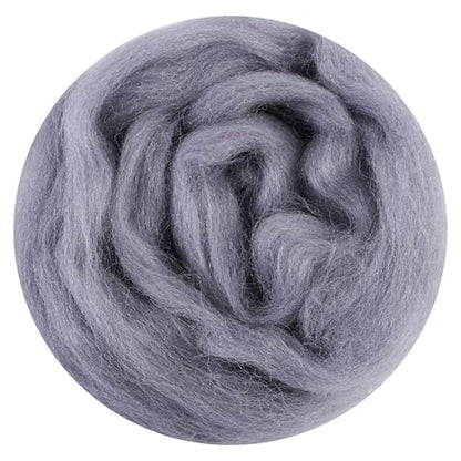 There are 170 Colors and 9 Shades Available This Woollen Yarn is Made of 100% Pure Wool Weighs 3.53oz(100 g) and issuitableformediumtolargeDIYneedlefeltingprojects (Black White Tones, B4) - color: B4, style: Black white tones