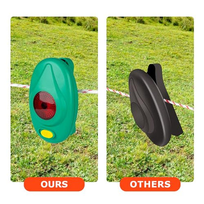 Electric Fence Light Indicator,Fence Alert Electric Fence Checker,Green 1pc - color: Green, size: 1 pc