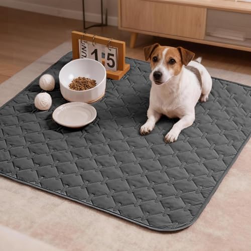 gogobunny Waterproof Armchair Covers for Pets, Anti Hair and Easy Care - color: Dark Grey, size: 30x30 Inch (Pack of 1)