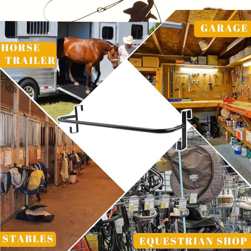 4Pcs Blanket Rack with Tack Rack,Portable Blanket Bar for Hanging Horse Blankets Pads Saddle Blankets,36 Inch - style: Blanket Bar-4PCS