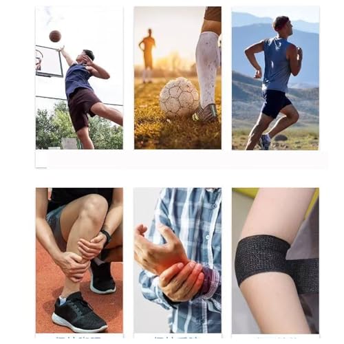 54 Pack Red Self Adhesive Bandage Wrap Bulk 4 Inch x 5 Yards Cohesive Bandage,Vet Wrap Breathable Elastic Self-Adherent Tape for Stretch Athletic Sports Wrist Ankle Dogs Pet Vet Wrap - color: Red