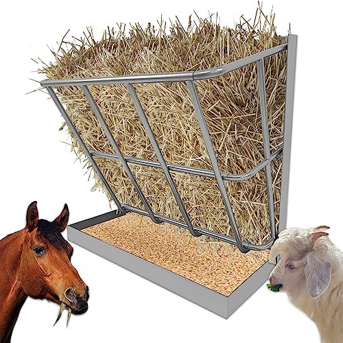 2 in 1 Hay Feeder Goat 22 Gallon - size: 2 IN 1