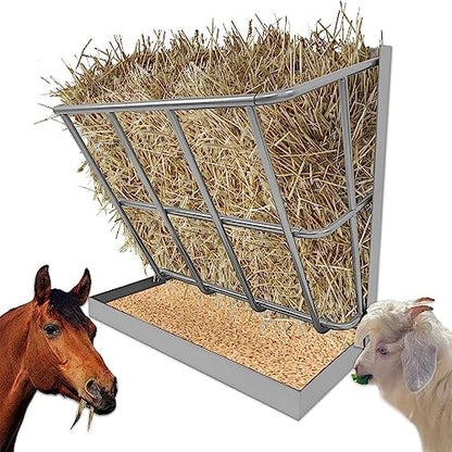 2 in 1 Hay Feeder Goat 22 Gallon - size: 2 IN 1