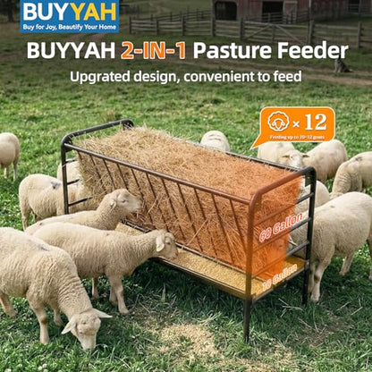Livestock Hay Feeder 60 Gallon - size: 60 Gallon