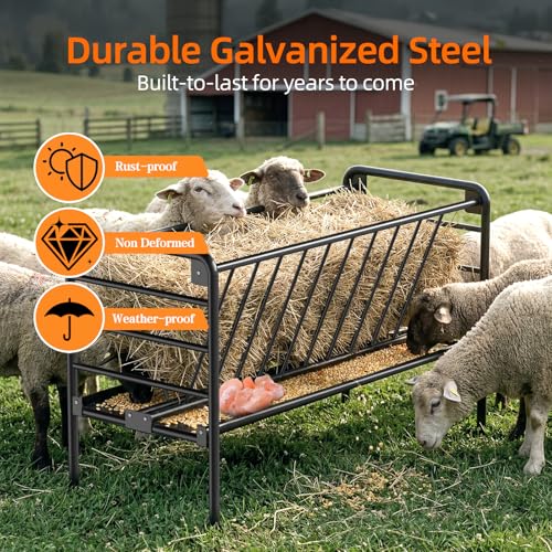 Livestock Hay Feeder 60 Gallon - size: 60 Gallon