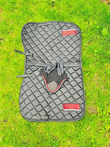 All Purpose English Saddle Pad, Handmade Jumping Saddle Pad, Fly Bonnet Special, English Saddle Pads for Horses - Equestrian Riding Equipment and Accessories