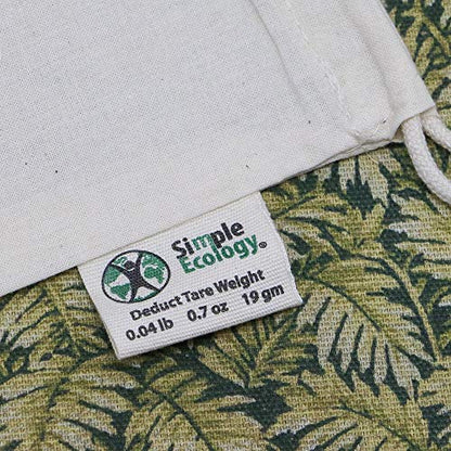 Simple Ecology Reusable Grocery Produce Shopping and Storage Bags, Organic Cotton Muslin, Small 3 pack - size: Small (8"x10") - 3 Pack