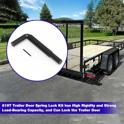 Trailer Gate Spring Latch Kit 819T for Carry-On Utility Trailers