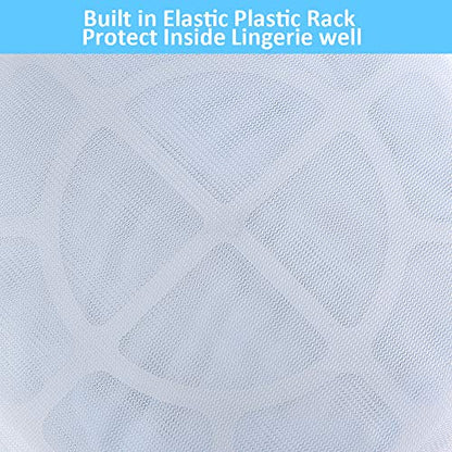 GOGOODA Mesh Laundry Bags for Delicates Durable Protective Wash Bags - size: 4 Bra Wash Bag(8*6.5in)