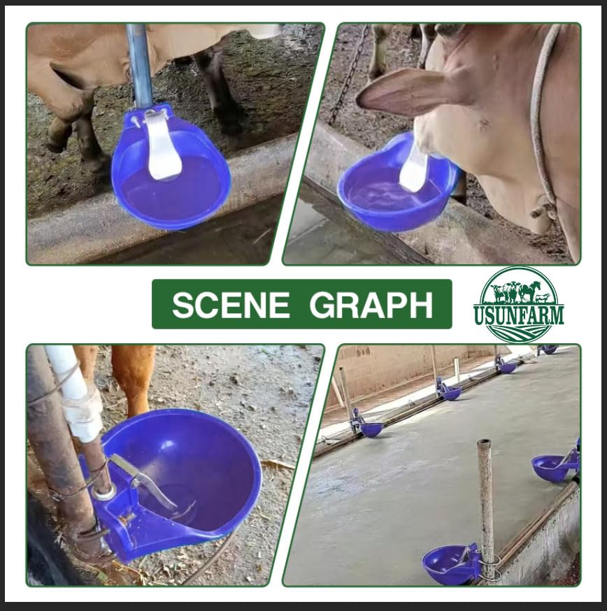 Automatic Livestock Waterer Touch Sensor Drinking Bowl,