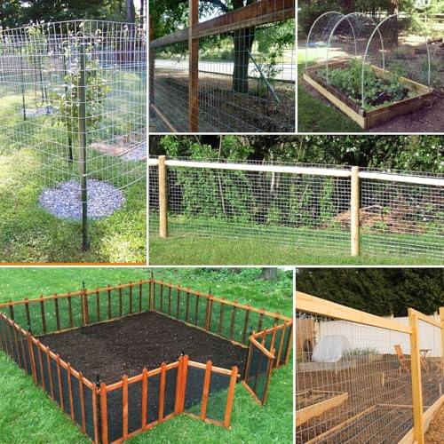 Gartist 1/2 in 48"x100' Hardware Cloth – Hot-Dip Galvanized After Welding, 19GA Chicken Wire Fencing Roll for Snake, Raccoon & Fox Prevention - size: 19G 1/2 48"x100'