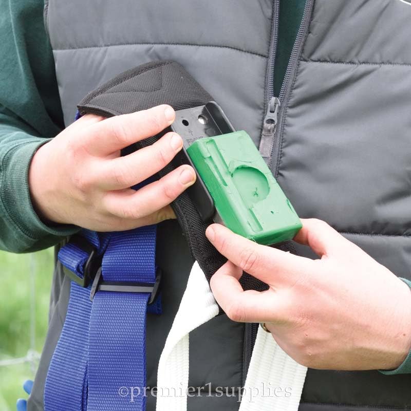 Premier 1 EZ-Mark Harness Crayon for Sheep & Goat Marking – Green - style: Green Crayon