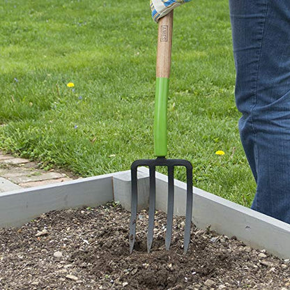 The AMES 2826200 Ames 4-Tine Forged Spading Fork - style: Spading Fork