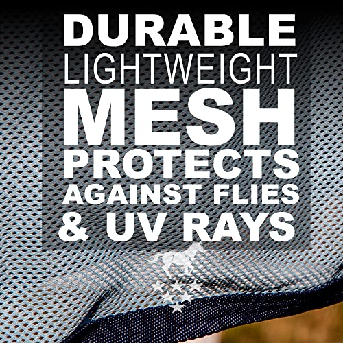 Professional's Choice Theramic Fly Neck Cover | Increase Blood Circulation | Reduce Inflammation | Ease Pain | Fight Flies