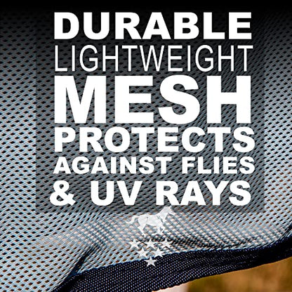 Professional's Choice Theramic Fly Neck Cover | Increase Blood Circulation | Reduce Inflammation | Ease Pain | Fight Flies