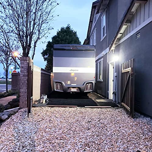 Standartpark Vodaland Permeable Pavers - EasyPave Grass & Gravel Driveway Grid - Load Class A-D, 100% Recycled Plastic Pavers, 2" Depth, 315 Sq Ft/ 126 Units, Black - size: 315 SQ FT