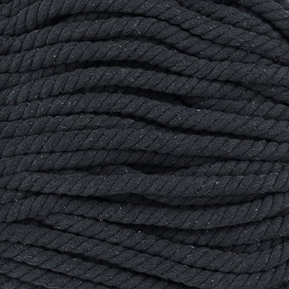 Super Soft 3 Strand Twisted Cotton Rope (Black, 1/2 Inch x 10 Feet) - color: Black, size: 10 Feet X 1/2 Inch