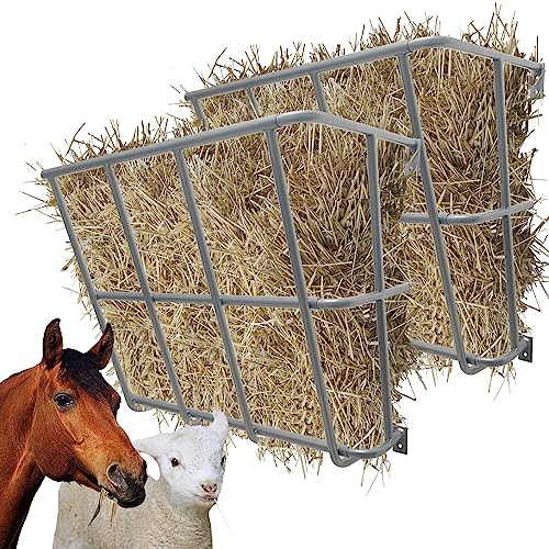 2Pcs Hay Feeder Goat 20 Gallon - size: 24INCH(2PCS)
