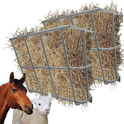 2Pcs Hay Feeder Goat 20 Gallon - size: 24INCH(2PCS)