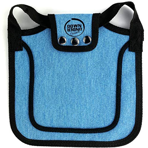DOWN UNDER OUTDOORS Medium-Large Chicken Saddle Hen Apron Saver (Blue) - color: Blue