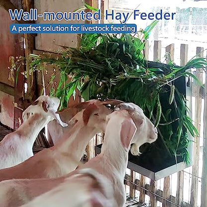 2Pcs Hay Feeder Goat 22 Gallon - size: 2 IN 1 (2PCS)