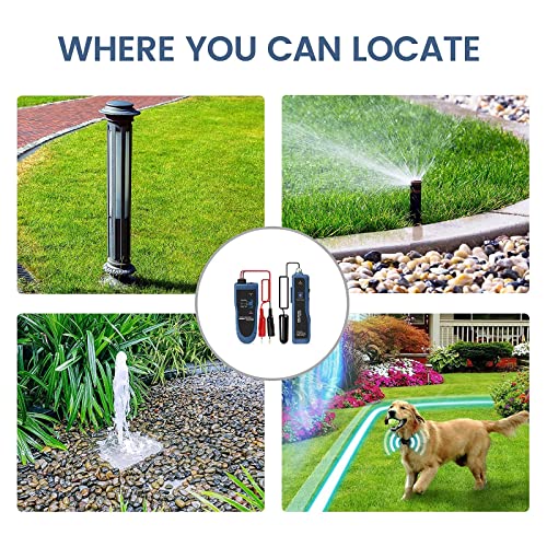 KOSOL F02 Pro Underground Wire Locator, Wire Tracer and Wire Break Locator - color: Grey