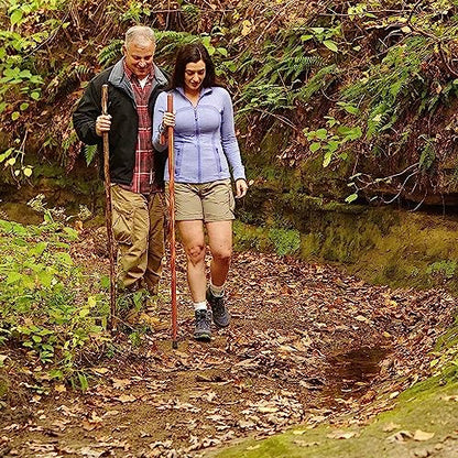 Brazos Wooden Walking Canes for Men and Women, Stable Walking Sticks for Seniors, Made in The USA - size: 34 Inch, style: Derby Hickory