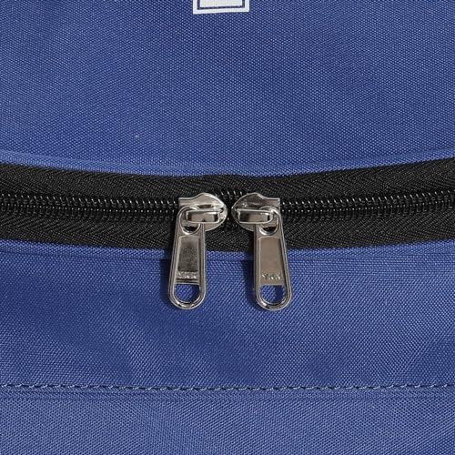 Empty Medicine Bag for Travelling Red First Aid Bag On Call Trauma Bag EMT First Responder Carrier Bag Medical Supplies Kit Emergency Bag for School(Bag only) - color: Blue