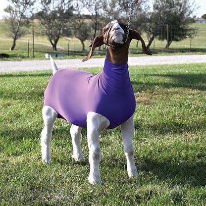 Weaver Livestock Spandex Goat Tube - size: Small, style: Purple
