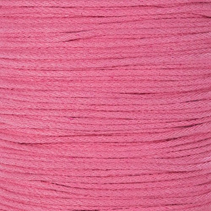 Golberg Solid Braid Poly Cotton Rope – (1/4 Inch x 10 Feet, Pink) - color: Pink, size: 1/4" x 10'