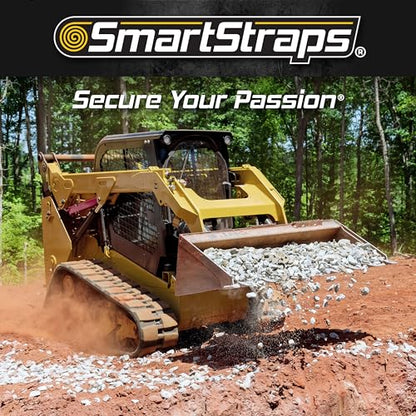 SmartStraps 30 ft. Yellow Ratchet X Tie Down Strap with 3,333 lb. Safe Work Load - 1 pack 167 - size: 30' 10000 lb