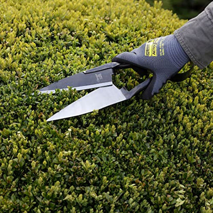 BERGER Sheep & Hedge Shears – Versatile 12.2" Garden Clippers with Self-Sharpening Straight Blades, Round Spring Design, 5.5" Cutting Length, Ambidextrous Use – 2711