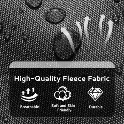 Equoray Horse Rug Fly Sheet Waterproof Rainproof Breathable Turnout Blanket Lightweight Polyfill for Cool Weather Perfect for Spring, Fall & Mild Winter, Black/Grey