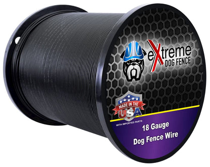 18 Gauge Dog Fence Wire, 1000 ft, Underground Boundary Wire, Heavy Duty