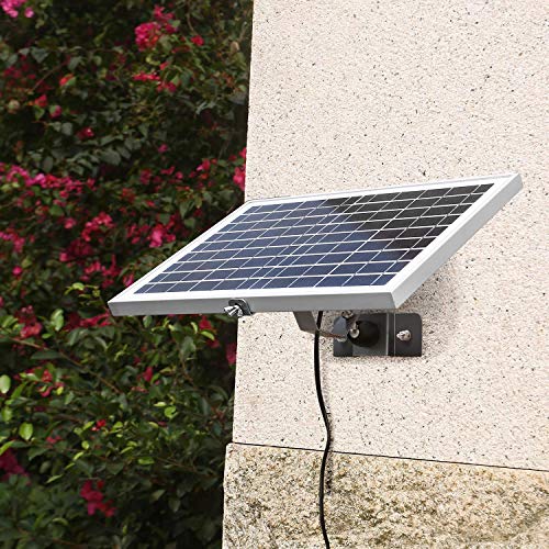 SUNER POWER 10W 12V Solar Battery Charger Maintainer, Built-in Smart MPPT Charge Controller, Adjustable Mount Bracket, Waterproof 10 Watt Solar Panel Kits for Car Automotive Boat Marine RV Trailer - size: 10W Pro