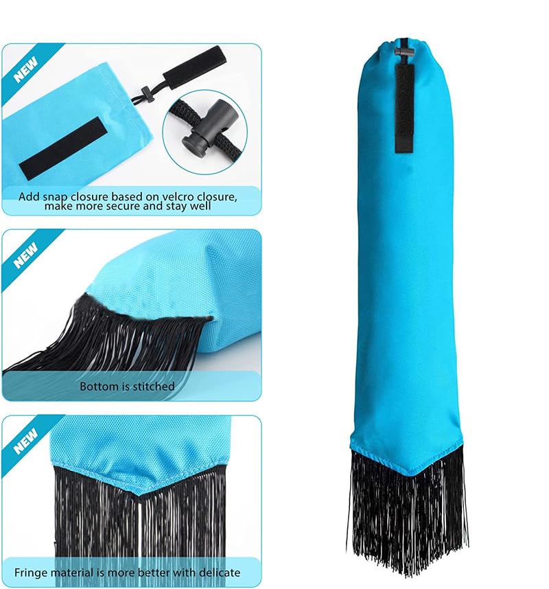 Horse Tail Bag-Waterproof and Durable, Hook and Loop Design Horse Tail Guard,Protects Horse's Tail from Dirt, Breakage and Insects(Blue) - color: Blue