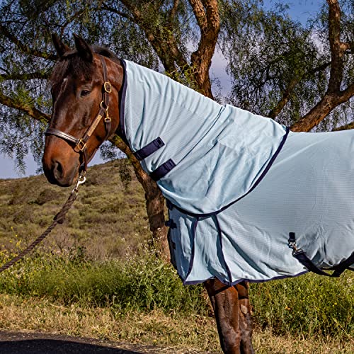 Professional's Choice Theramic Fly Neck Cover | Increase Blood Circulation | Reduce Inflammation | Ease Pain | Fight Flies
