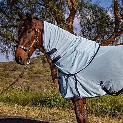 Professional's Choice Theramic Fly Neck Cover | Increase Blood Circulation | Reduce Inflammation | Ease Pain | Fight Flies