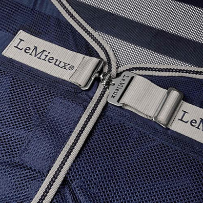 LeMieux Arika Air-Tek Sheet - Cooling- Blanket - Navy - 75" - size: 75"