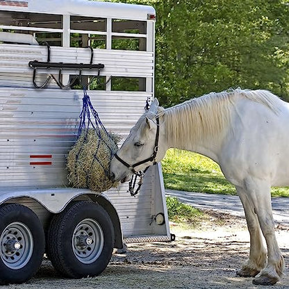 Dunzy 2 Pcs Black Tack Rack with Swivel Hooks 6 Hook Horse Trailer Organizer Portable Tacks Hangers Hanging Bridle for Horse Tack Holder Stall Barn and Fence Trailer Accessories - style: 6 Hooks Style