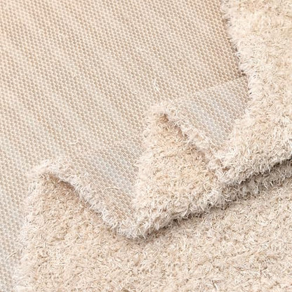Surf turtle Apricot Curly Teddy Fleece Faux Fur Fabric 36" x 59" - color: Apricot, size: 36 x 59 inches