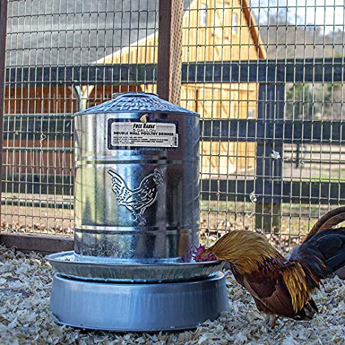 Harris Farms Double Wall Poultry Drinker|Automatic Poultry Water|5 Gallons