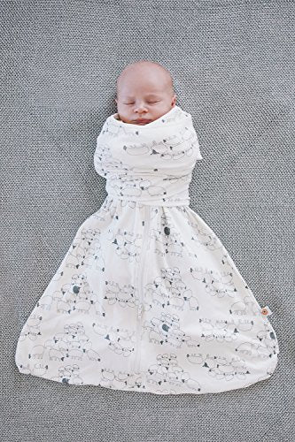 Ergobaby Baby Sleeping Bag and Swaddle Set, Sheep