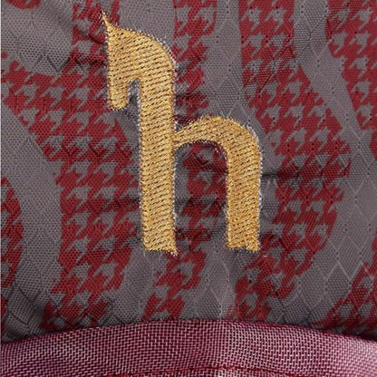 HORZE Kenya Long Nose Fly Mask - Rhubarb Dark Red - Horse