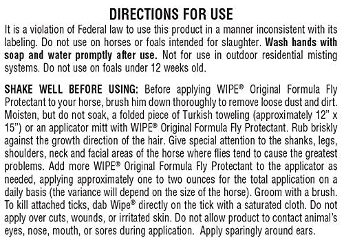 Farnam Wipe Original Formula Fly Protectant, 1 Gallon